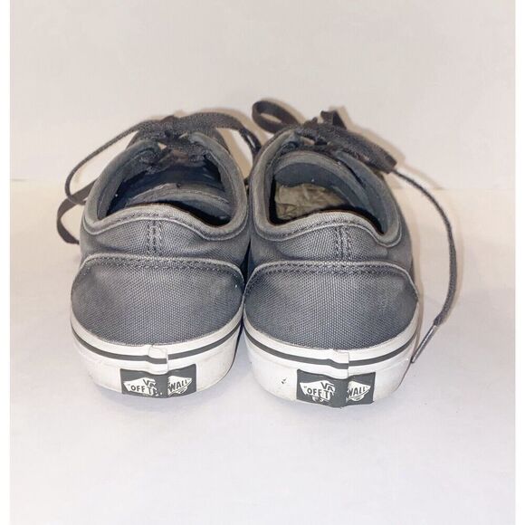 Vans Unisex Sneakers Low Top Shoes Grey Atwood Pewter Skate Yth 7 Womens 39/8.5 - Picture 6 of 11